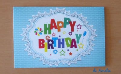 Ronde 19 Carte Anniversaire Mars Creatit